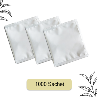 Empty White Paper Tea Sachet [Packaging Material]