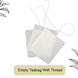 Empty Tea Bag with thread only [Packaging Material]