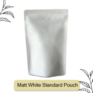 Matt White Standup Pouch [Packaging Material]